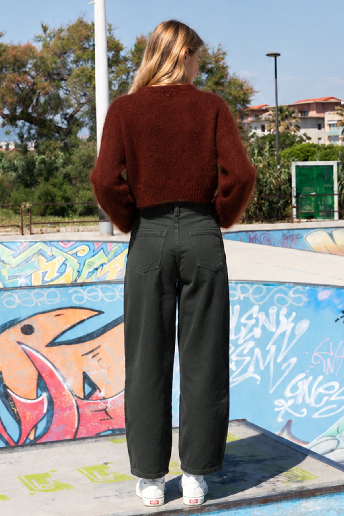 Pantalon Perla kaki