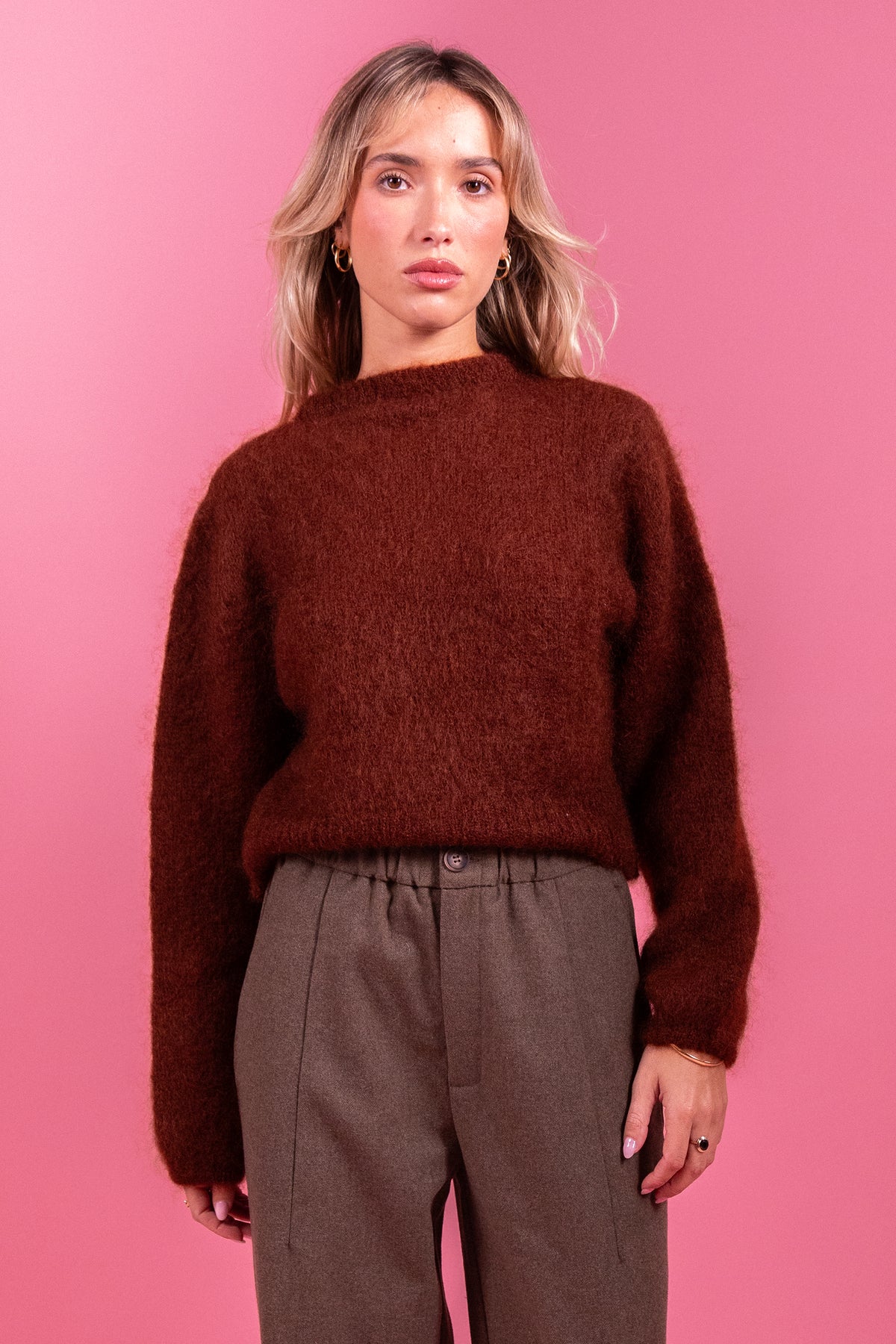 Lea brown cardigan