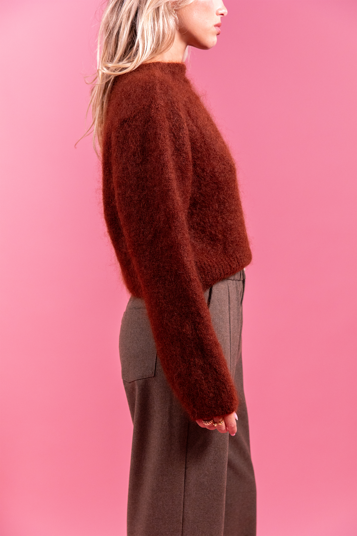 Lea brown cardigan