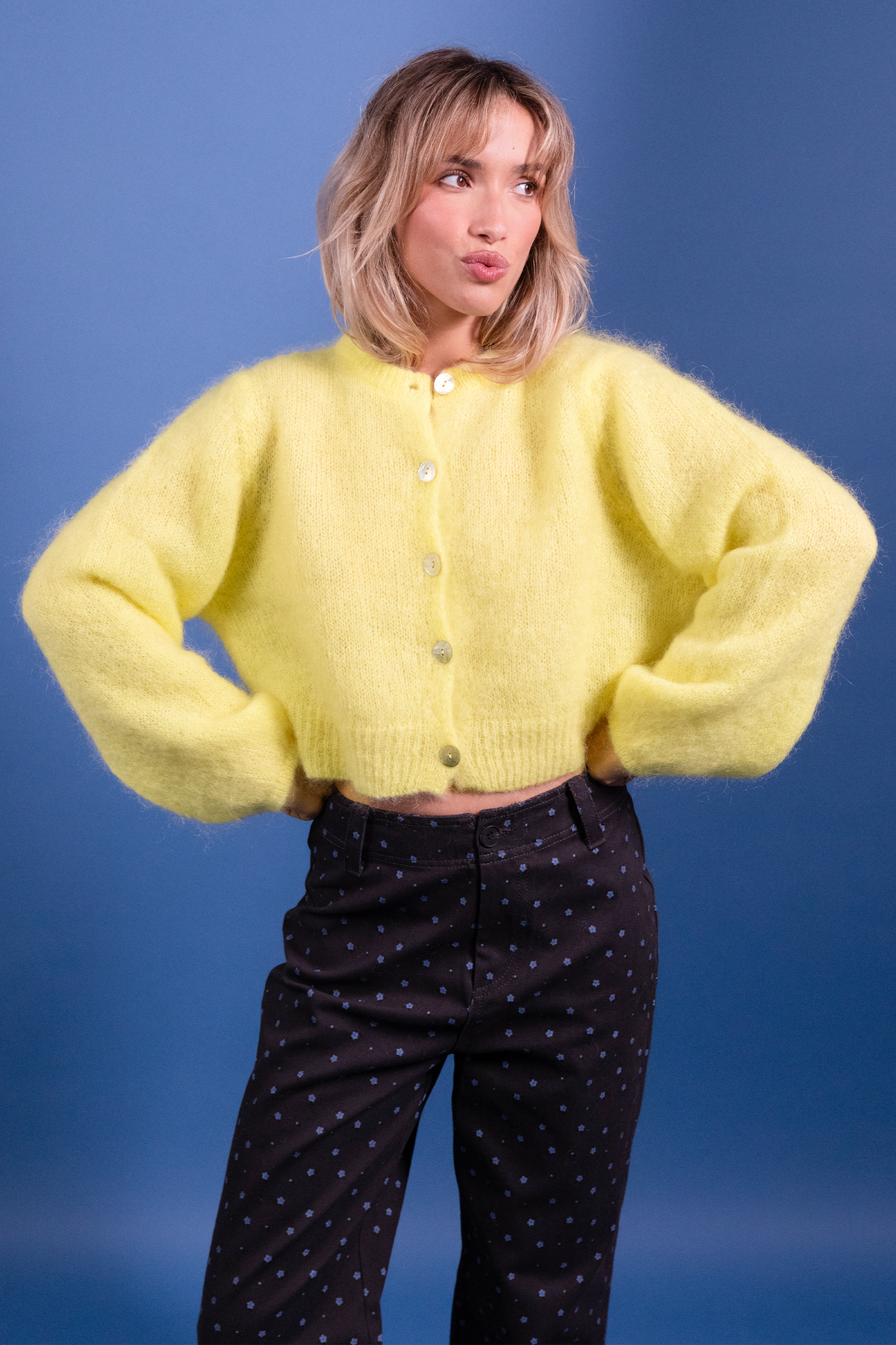 Gilet Lea jaune