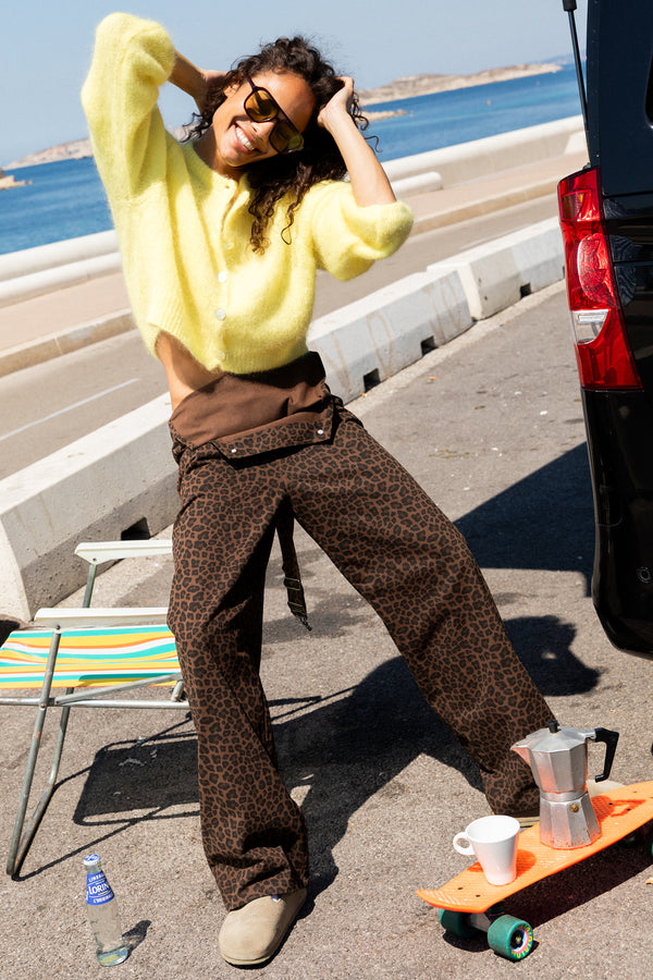 Gilet Lea jaune