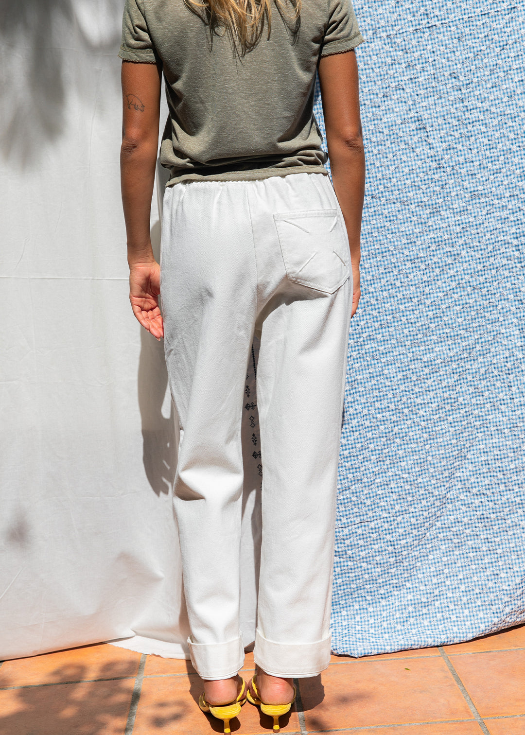 Pantalon Primo écru