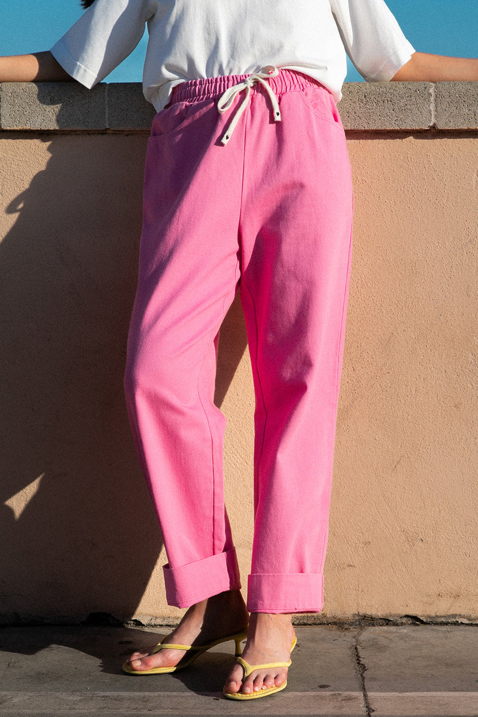 Pantalon Primo rose