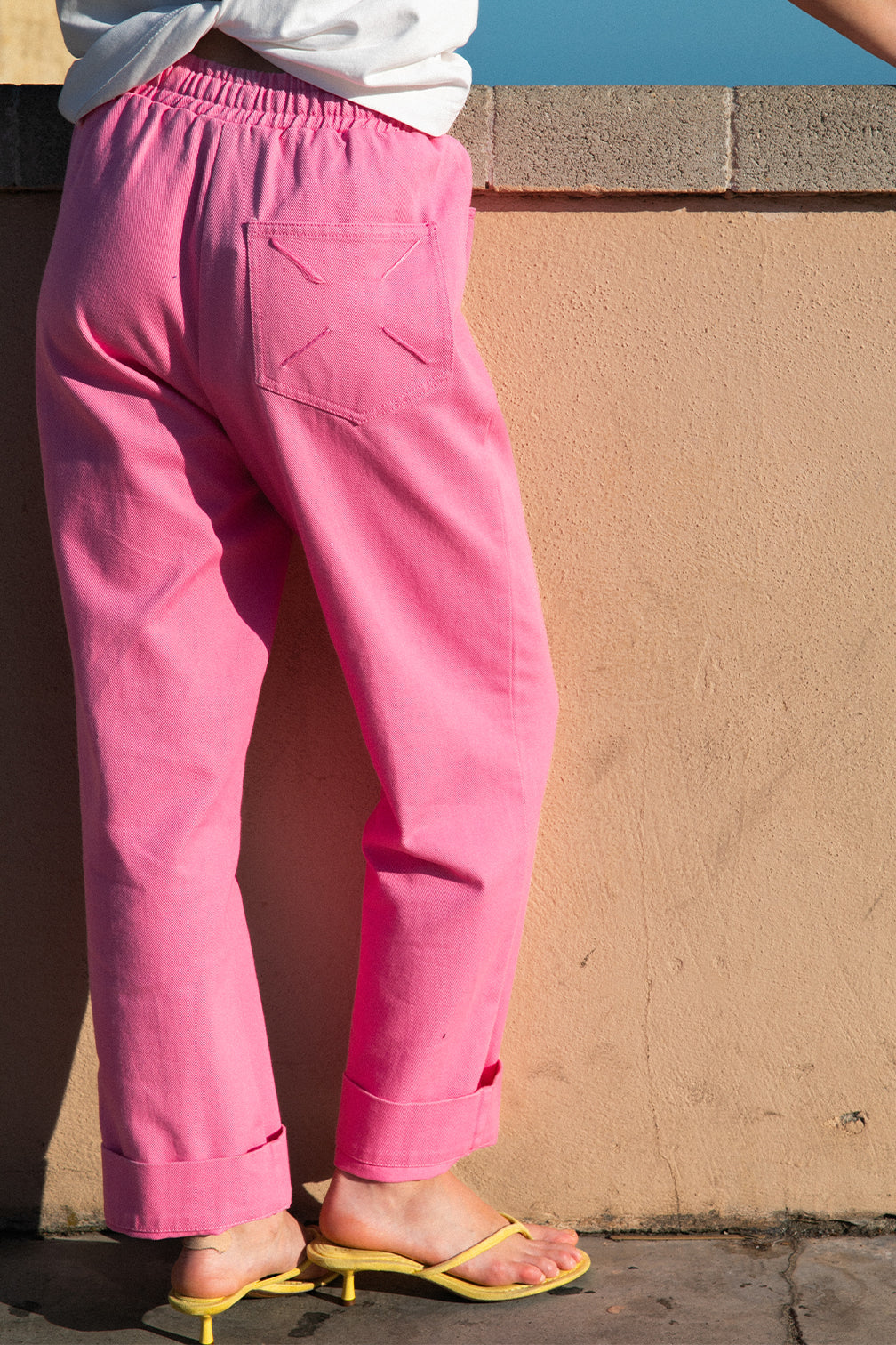 Pantalon Primo rose