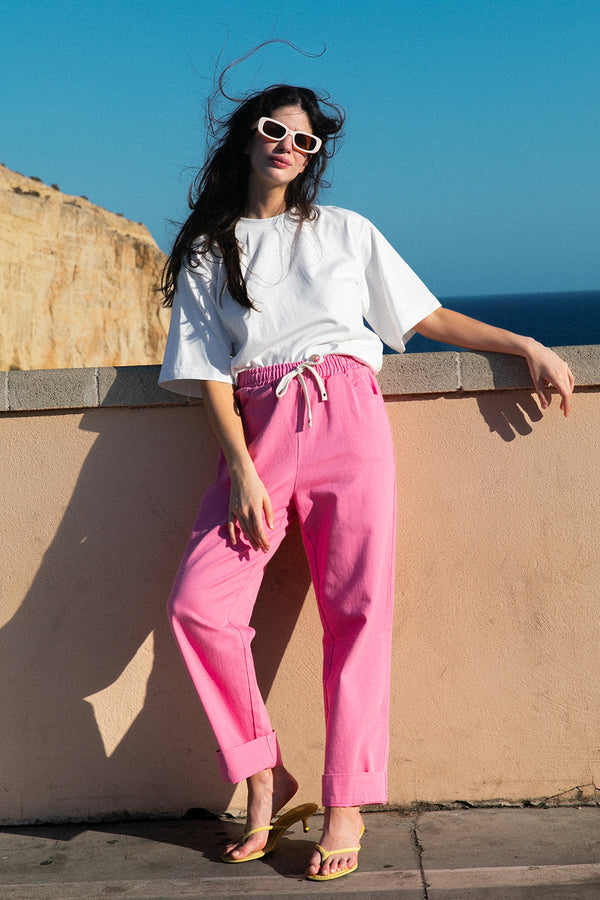 Pantalon Primo rose