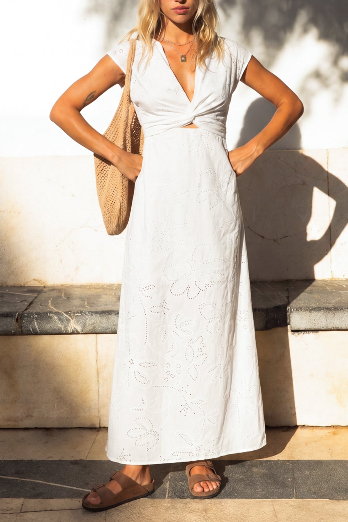 White Rovena dress
