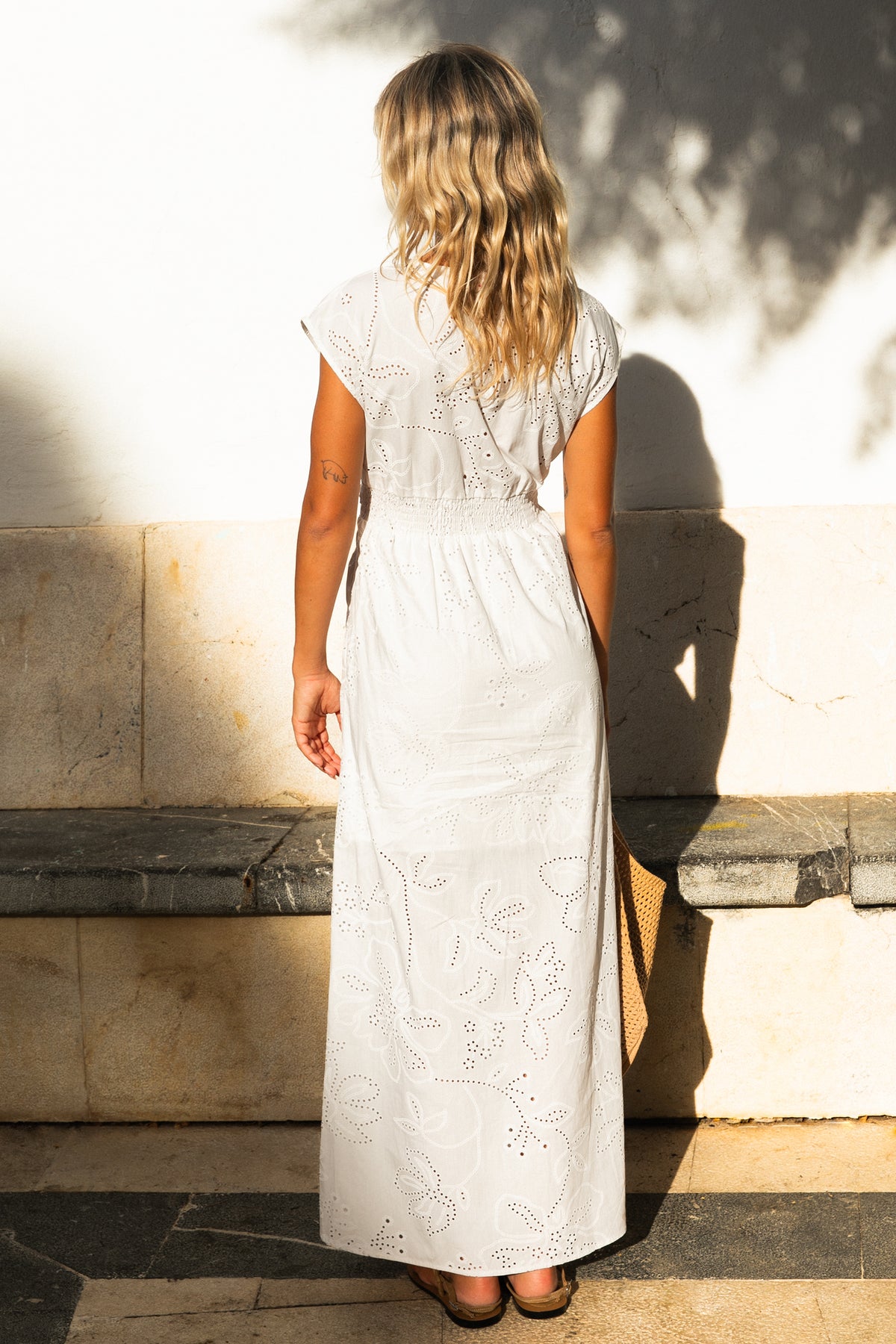 White Rovena dress