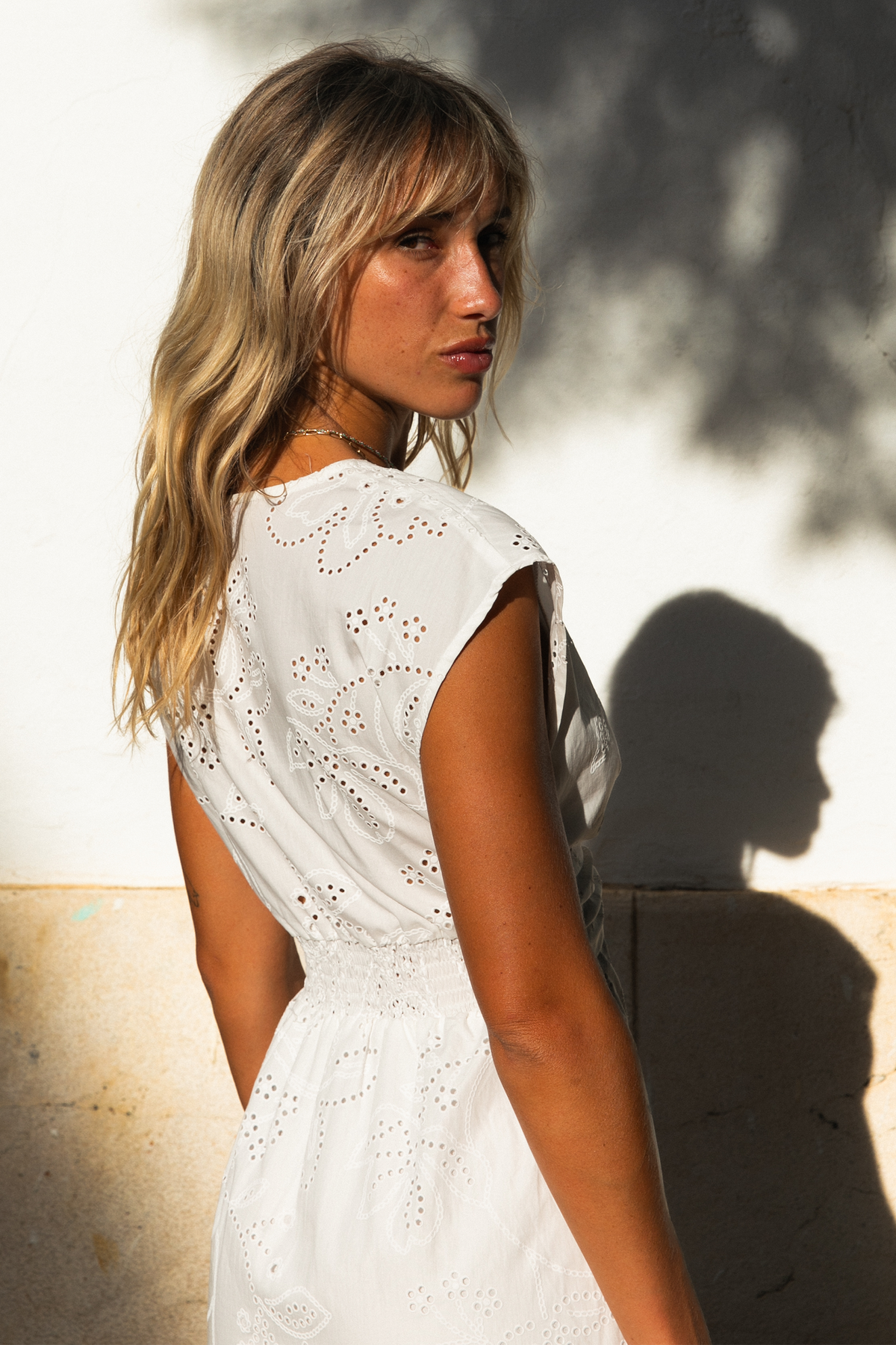 White Rovena dress