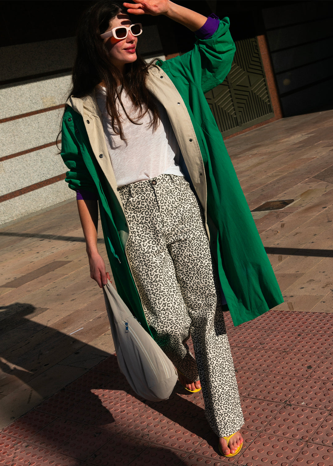 Parka Gabriela verte