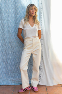 Pantalon Pianca écru