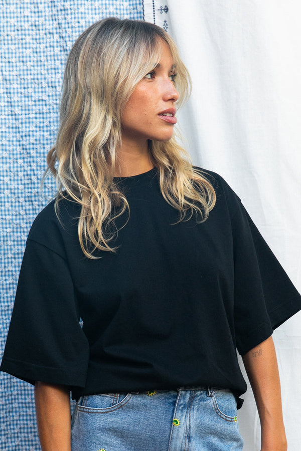 T-shirt Tilly noir