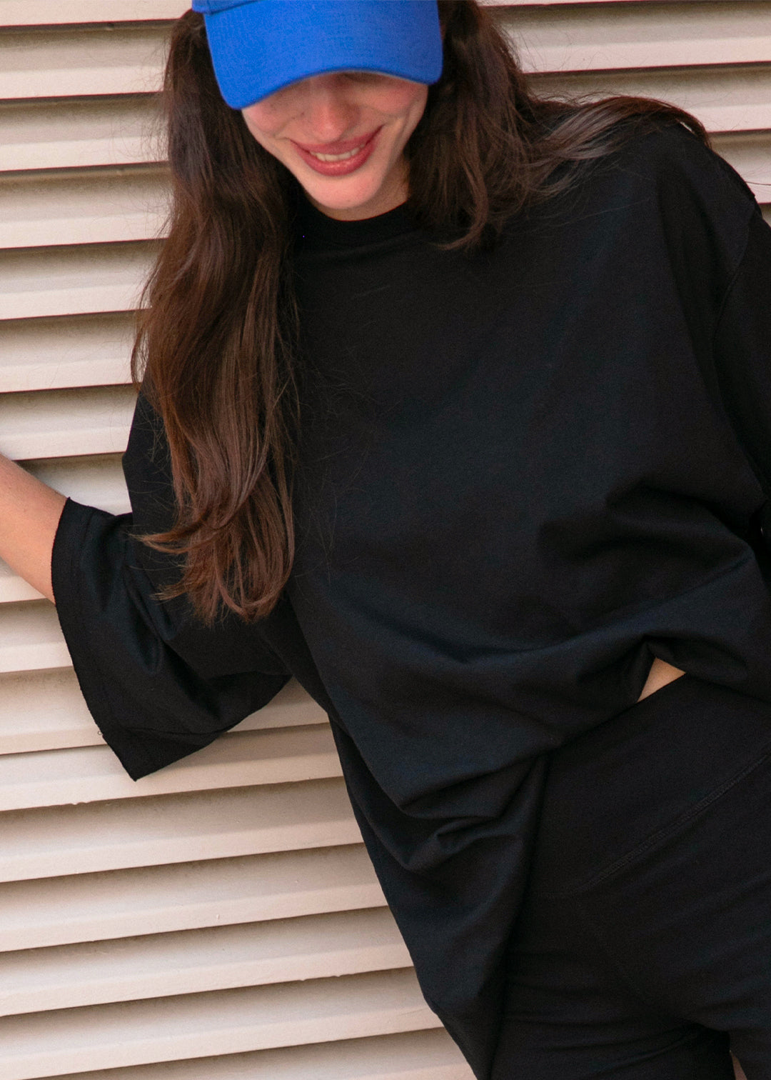T-shirt Nura noir x Gaby