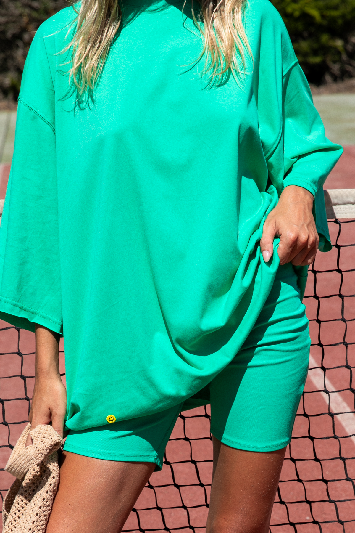 T-shirt Nura vert x Gaby