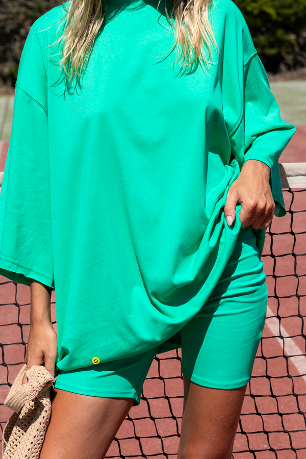 T-shirt Nura vert x Gaby
