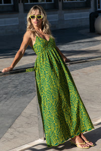 Rio dress with Selva embroidery