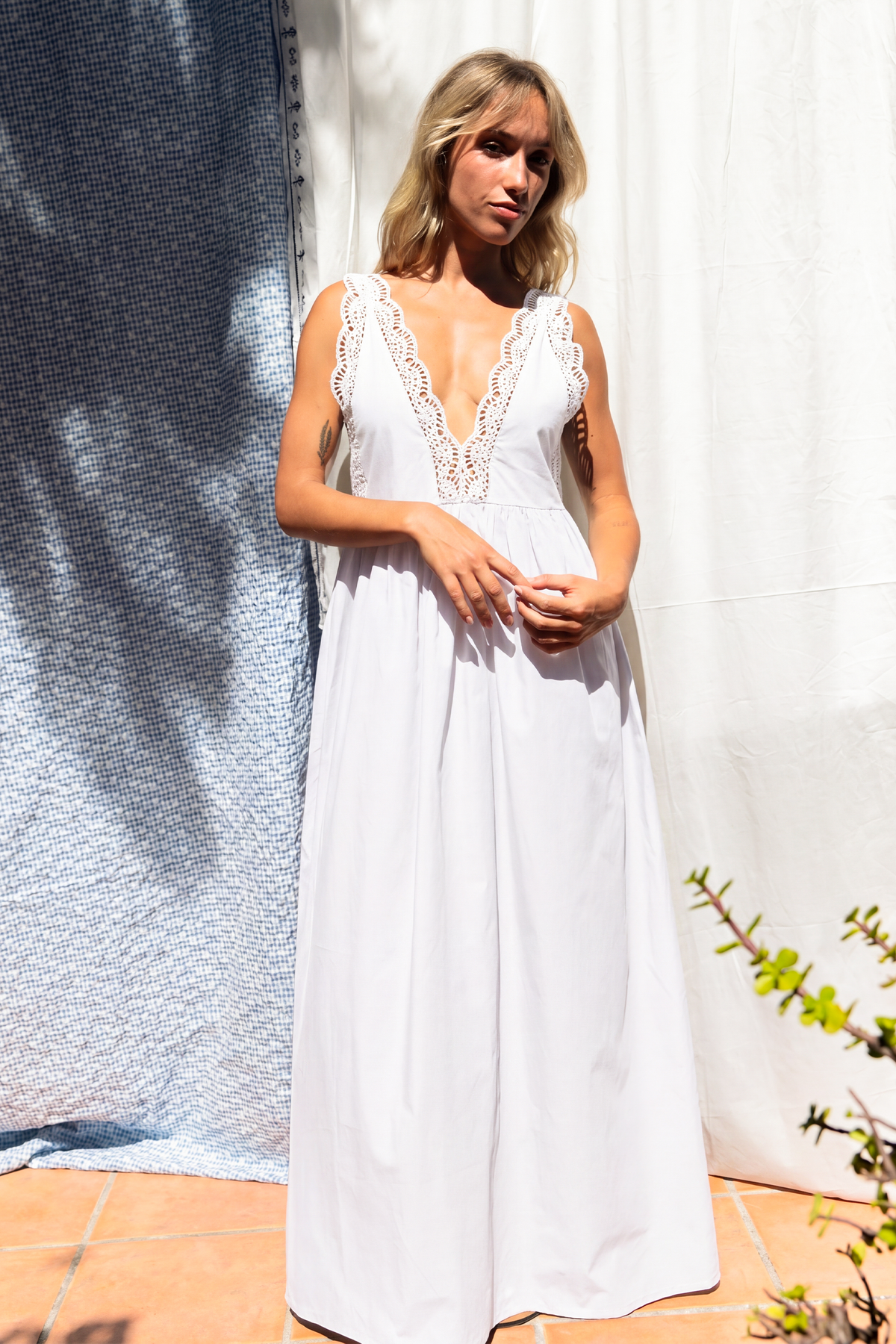 Robe Rivana blanche