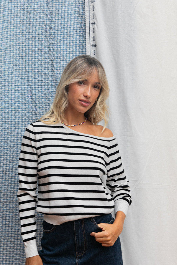 Pull marinière Mala