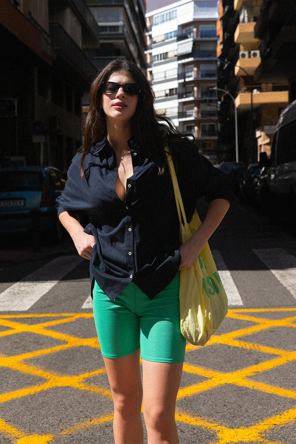 Chemise Cally bleu marine