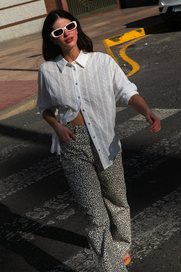 Chemise Cally broderie Bahia