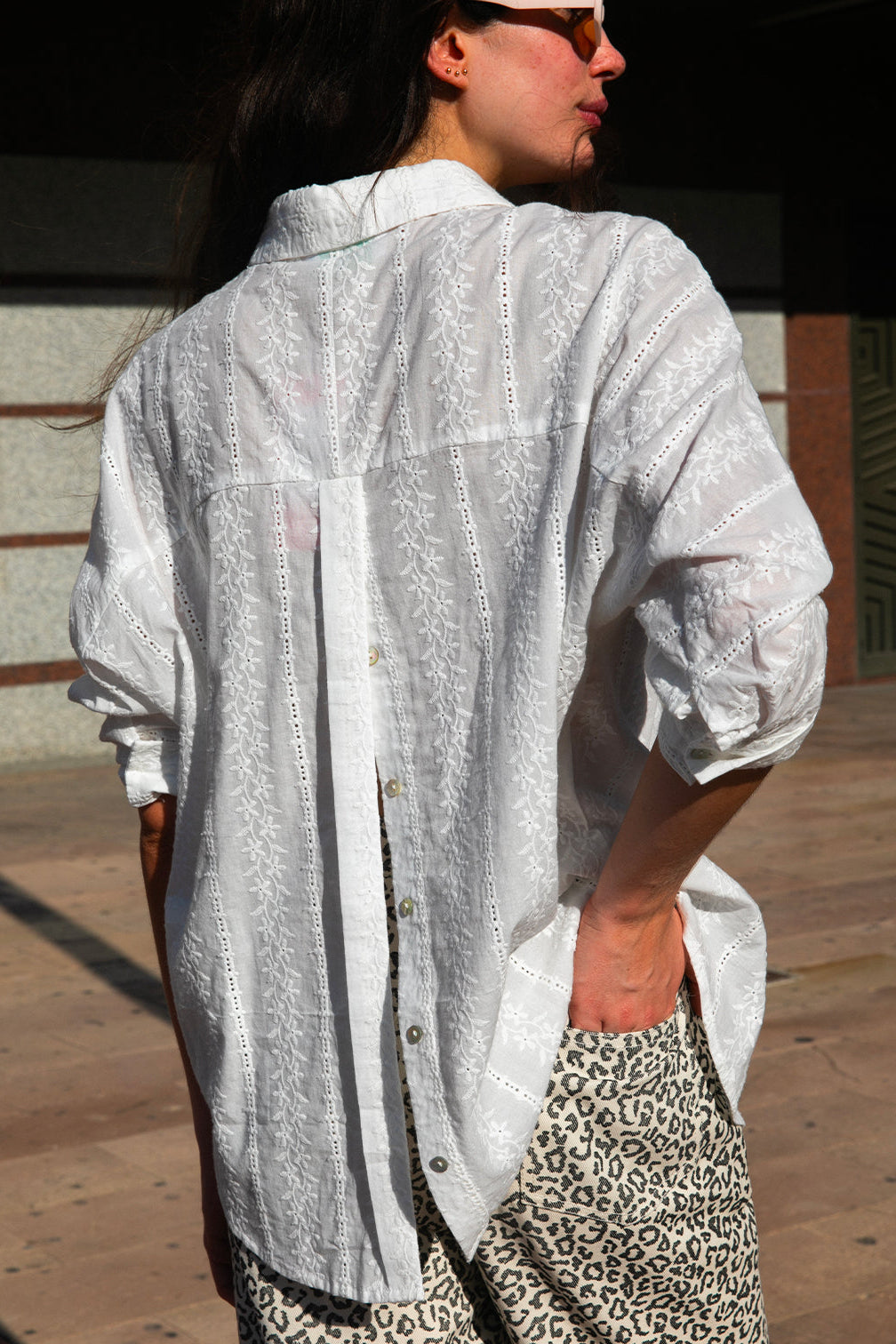 Chemise Cally broderie Bahia