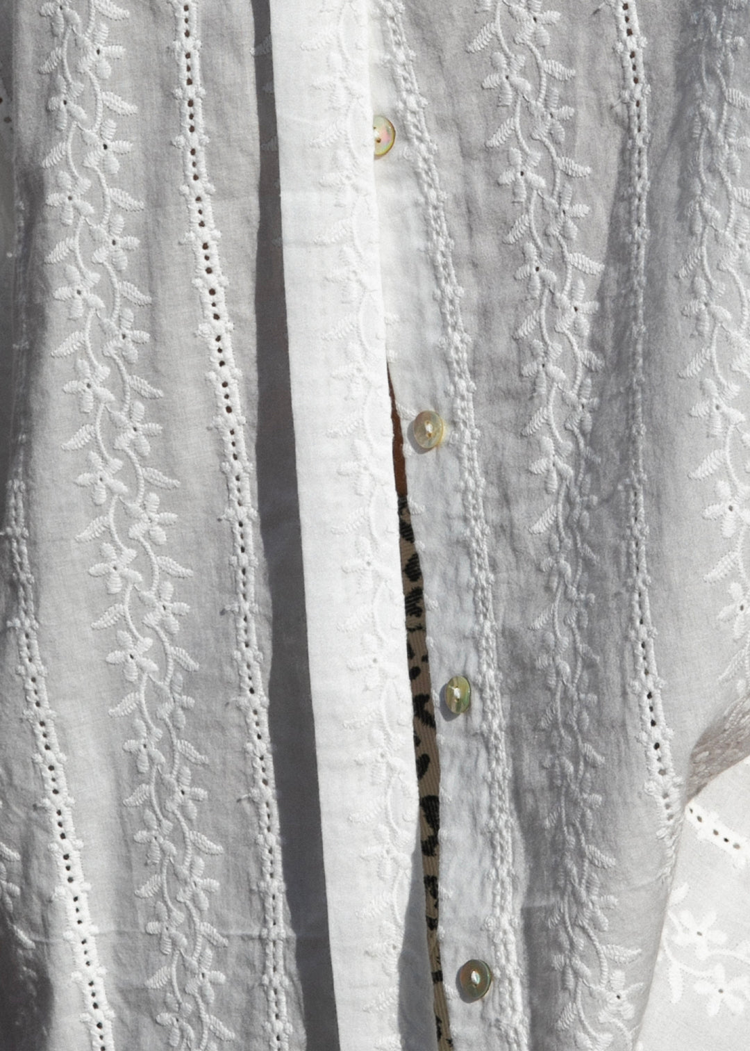 Chemise Cally broderie Bahia