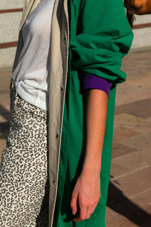 Parka Gabriela verte