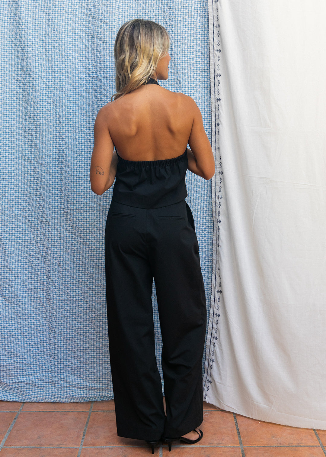 Black Pablo trousers
