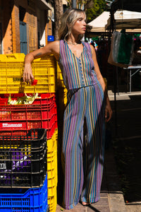 Samba stripes Paulo pants