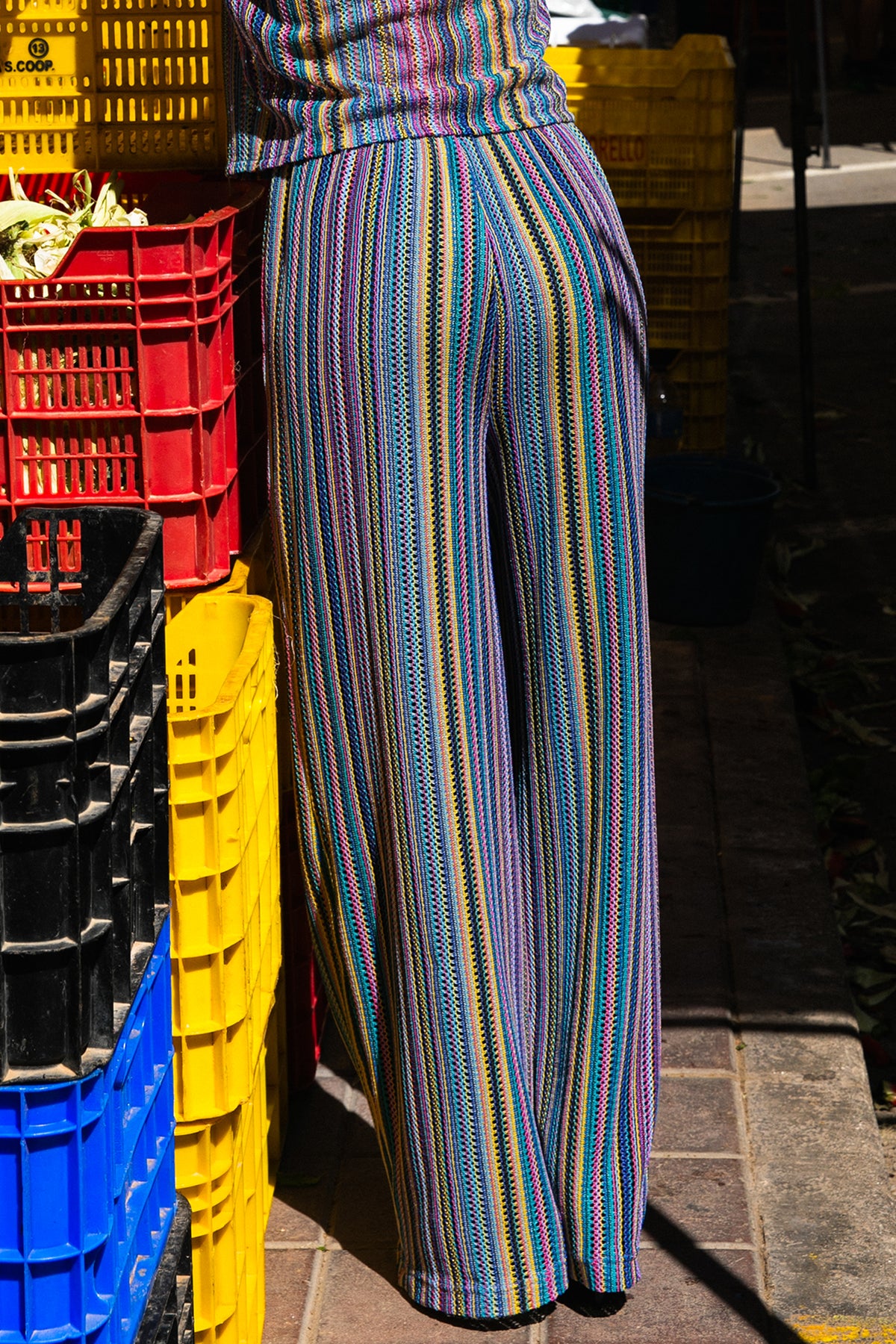 Samba stripes Paulo pants