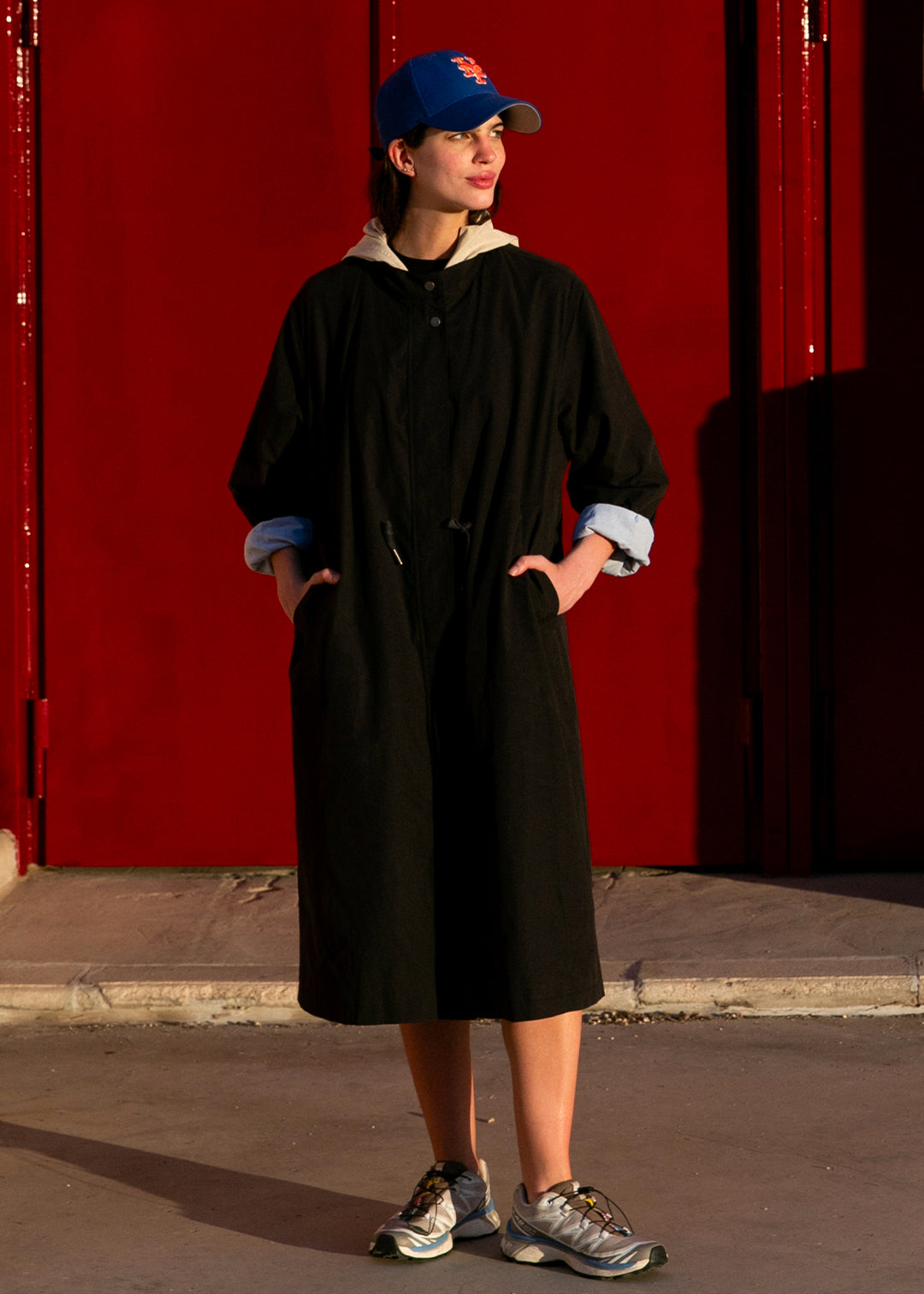 Parka Gabriela bleu nuit