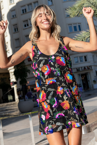 Samba Sequin Roca Dress