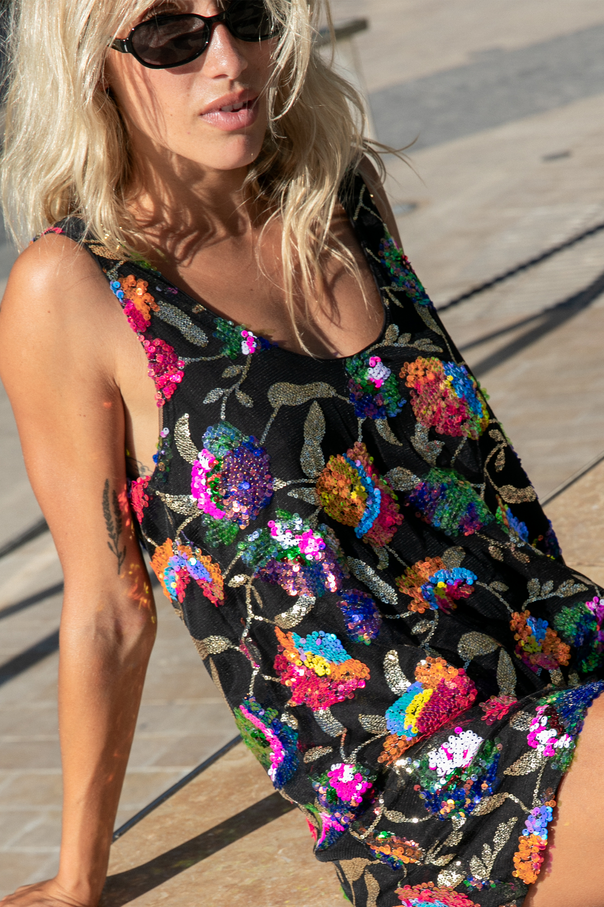 Samba Sequin Roca Dress
