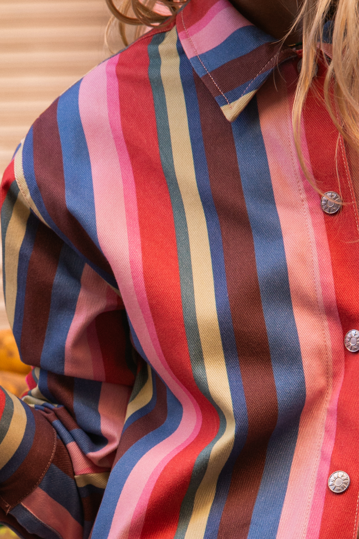 Vlodia Jacket • Arlequin Stripes