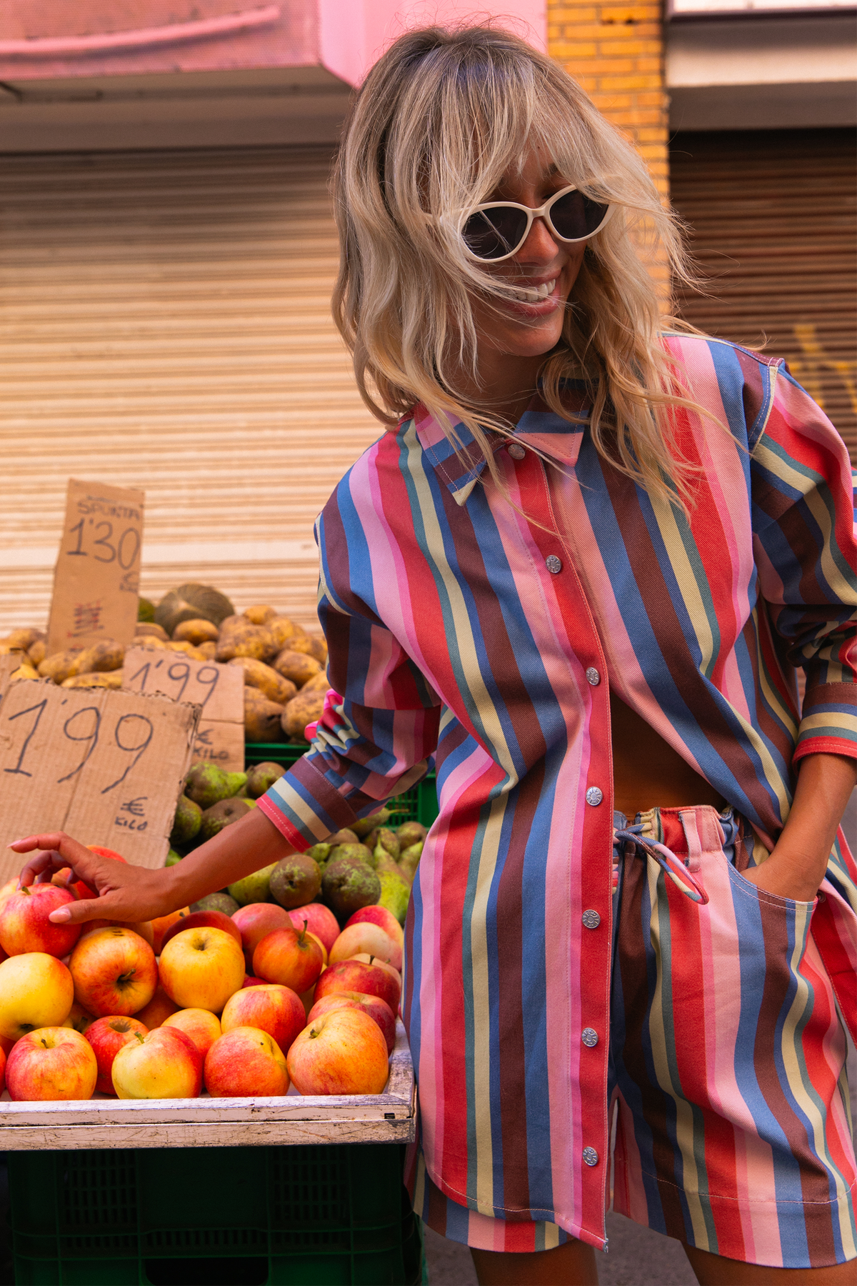 Vlodia Jacket • Arlequin Stripes