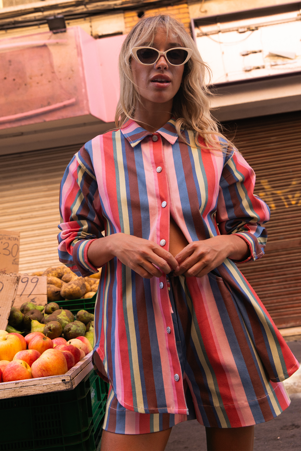 Vlodia Jacket • Arlequin Stripes