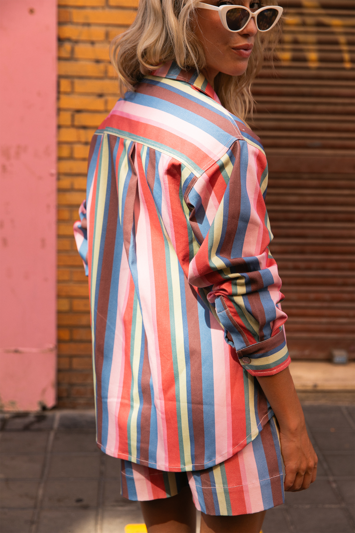 Vlodia Jacket • Arlequin Stripes