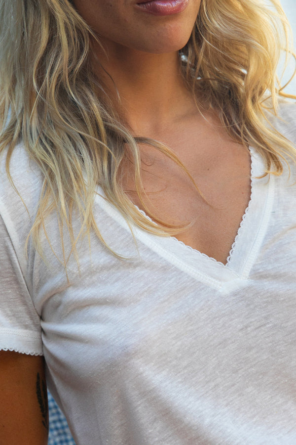 T-shirt Tarya écru