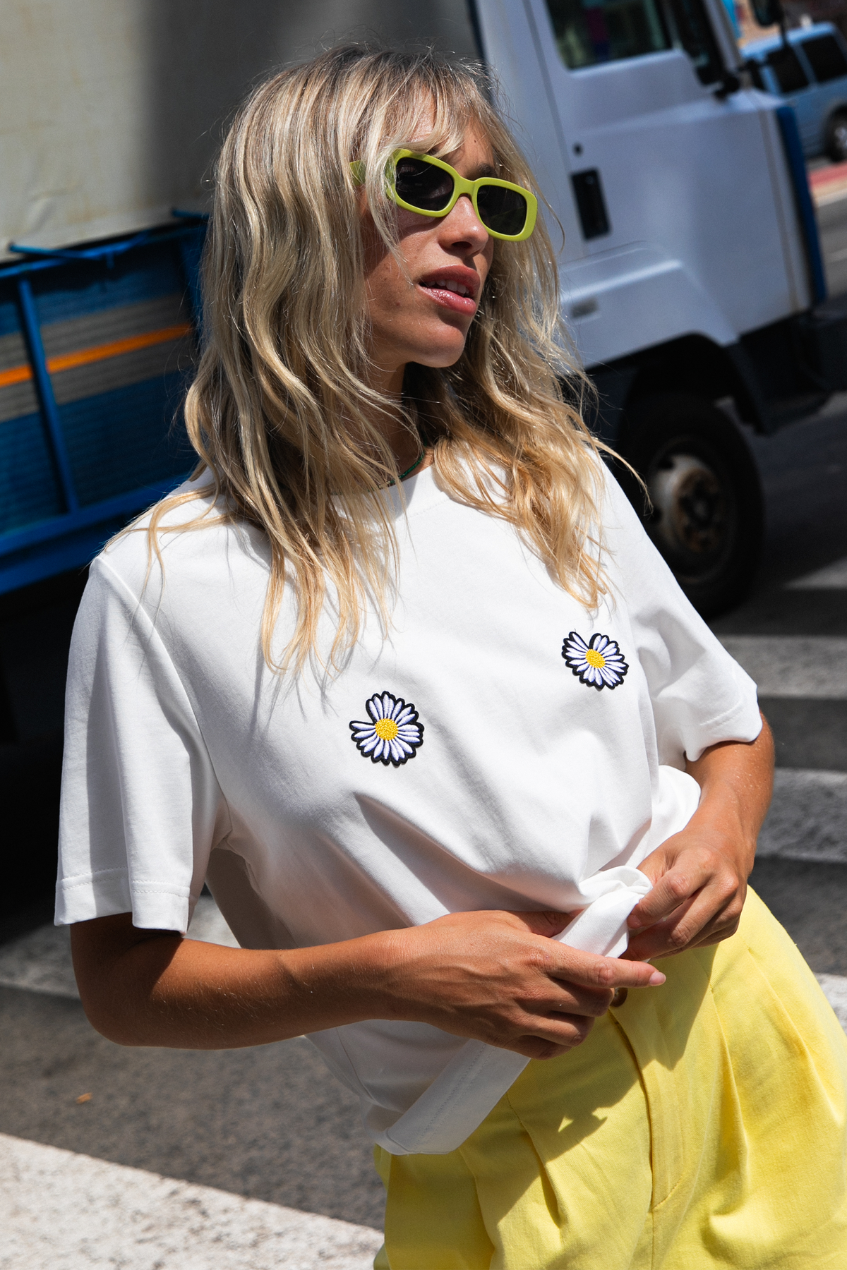 Tender white t-shirt • Marguerite