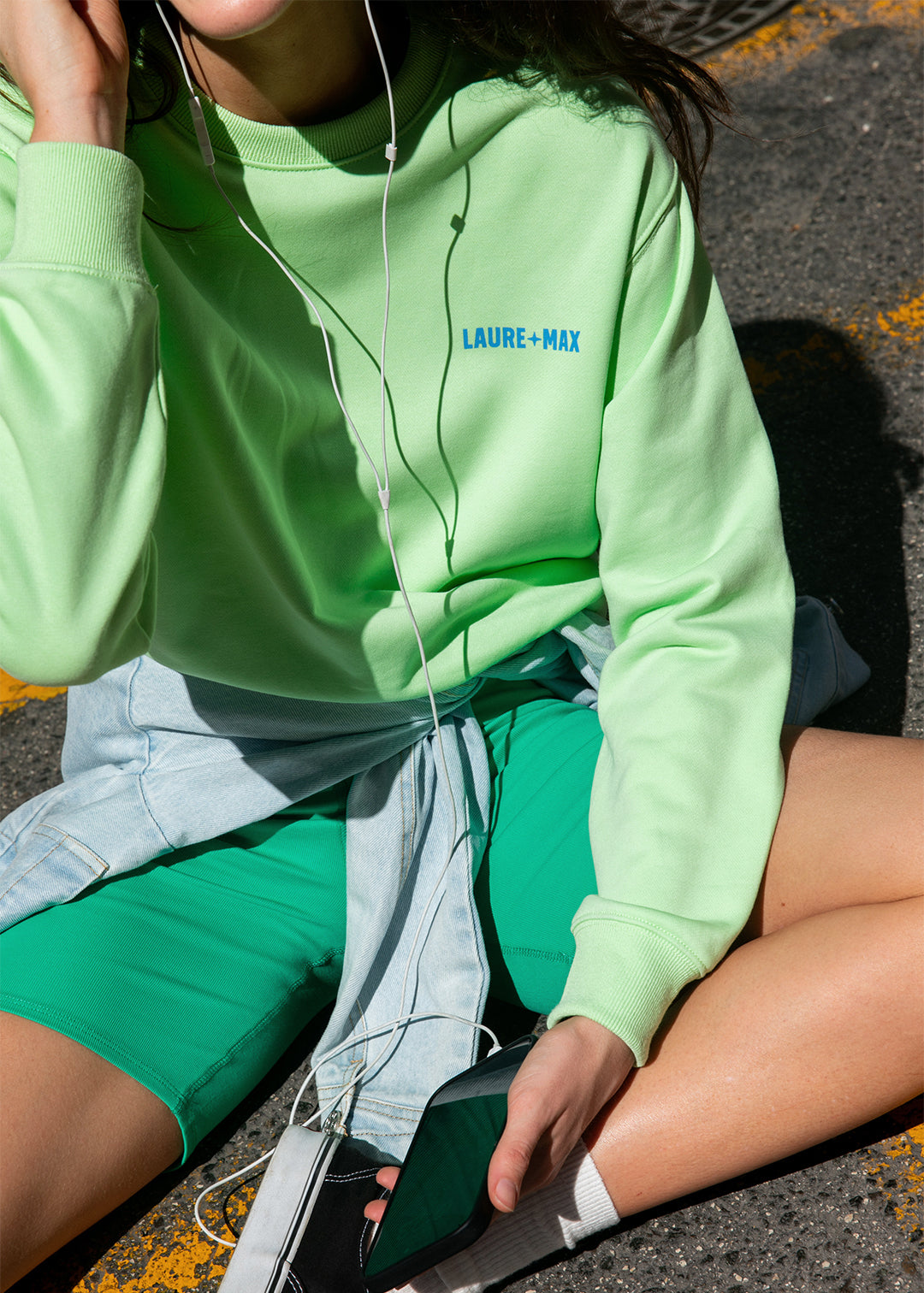 Nir Green Sweatshirt