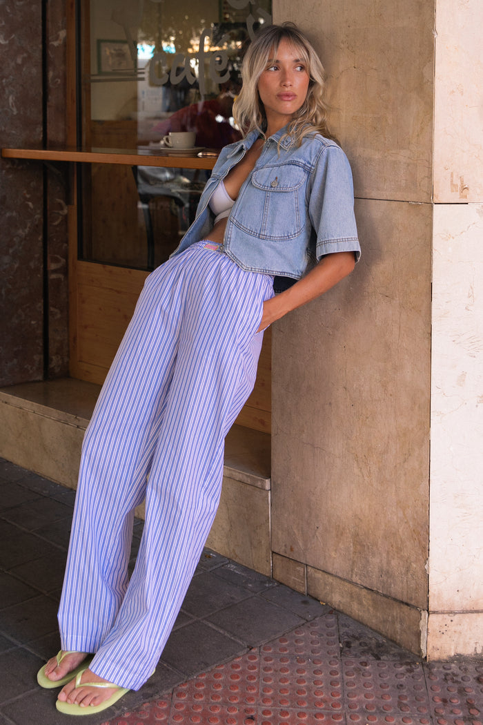 Pantalon Petrus rayures Jet Lag