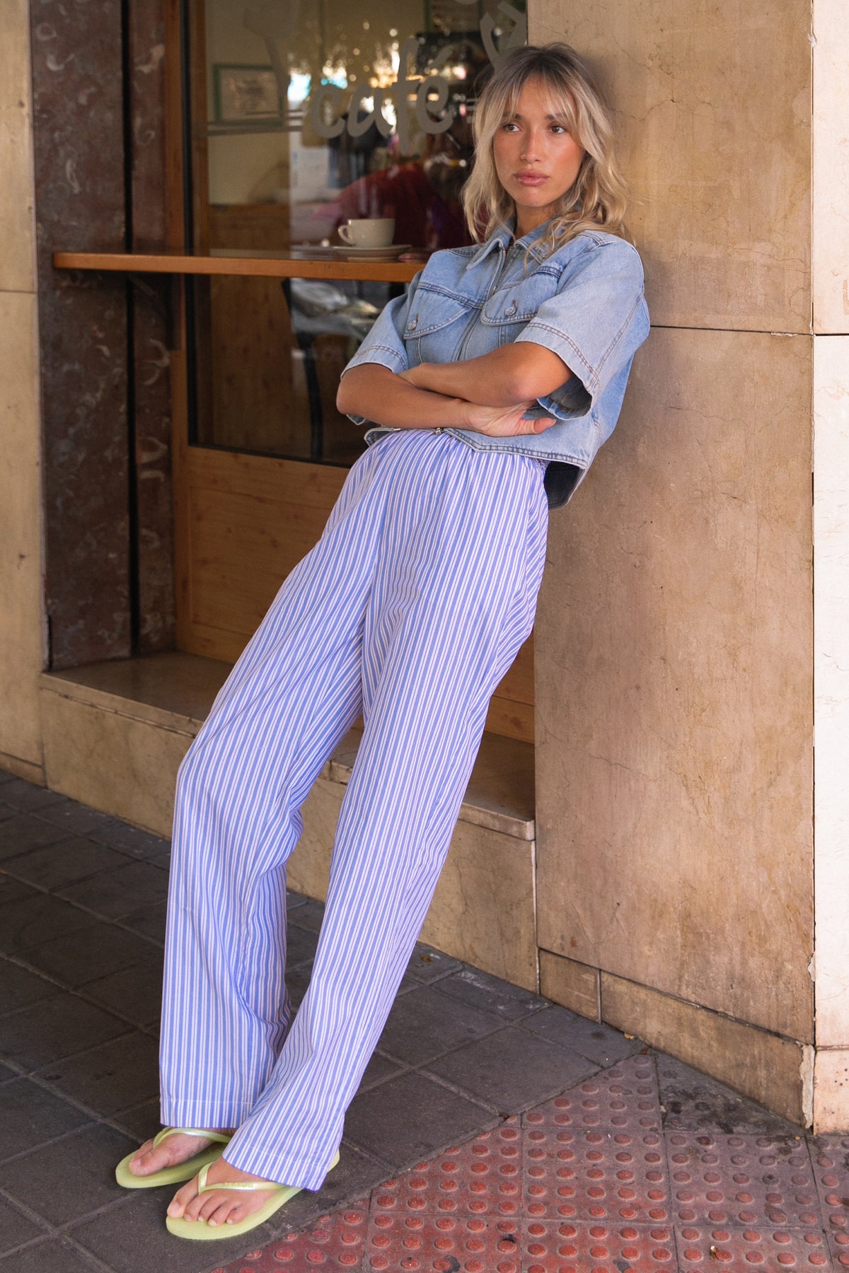 Pantalon Petrus rayures Jet Lag