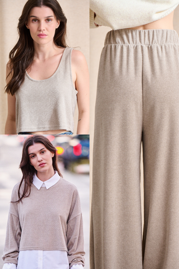 Ensemble Elvira homewear beige
