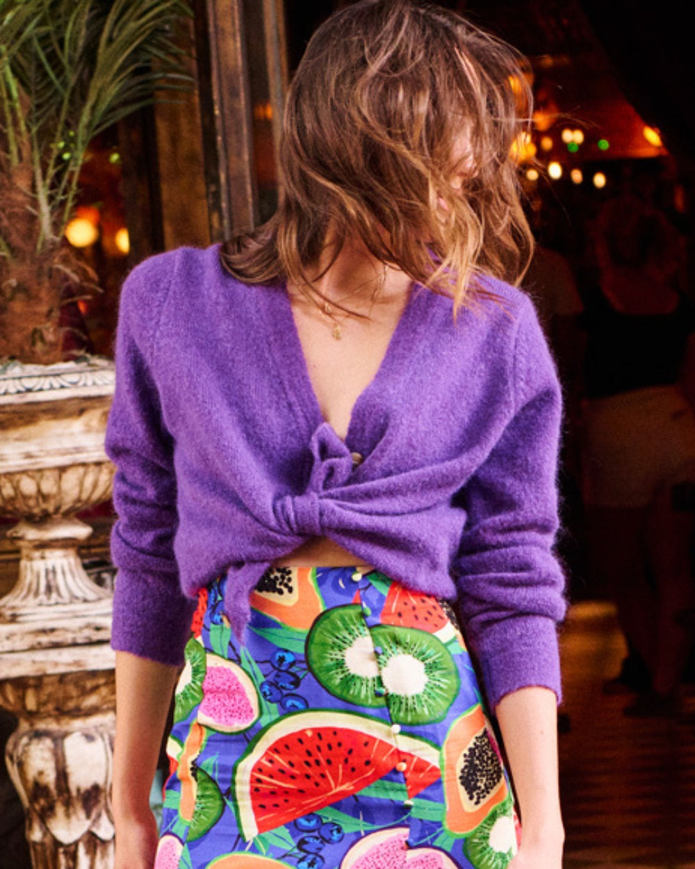 Gillet Mumboko violet