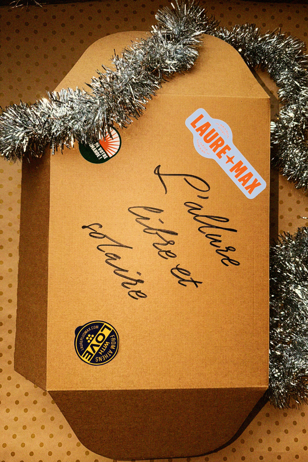 Coffret rose & multico