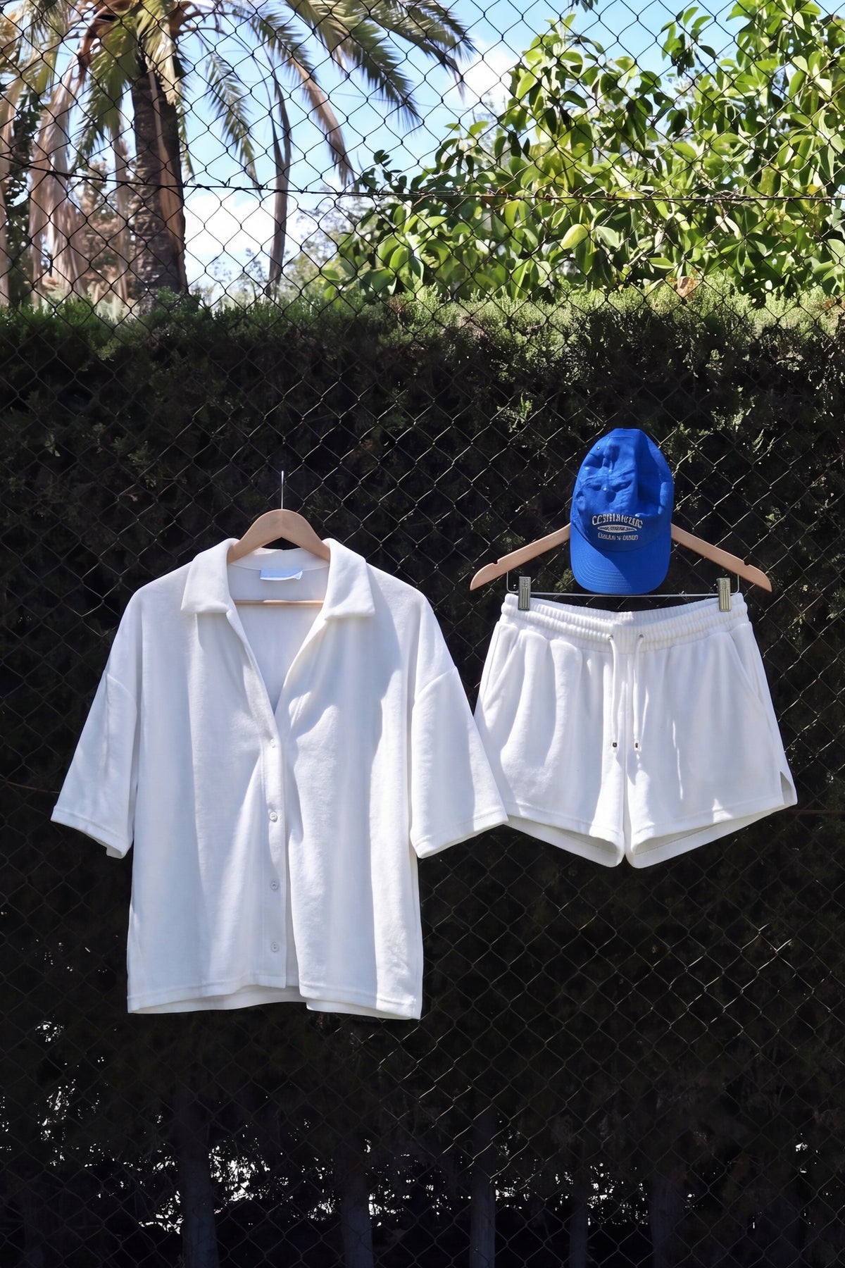 Ensemble Edgard en éponge blanche
