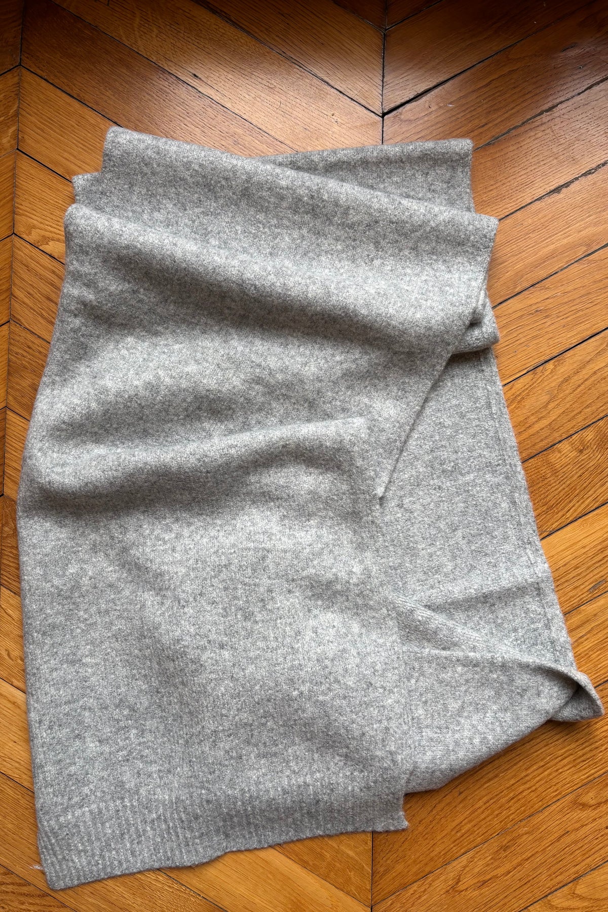 Écharpe Alysse gris chiné