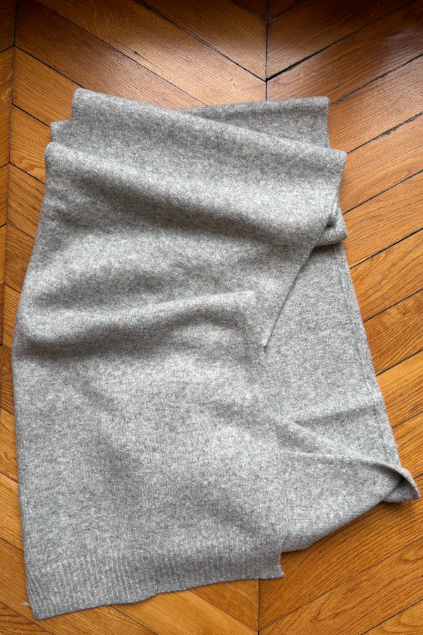 Écharpe Alysse gris chiné