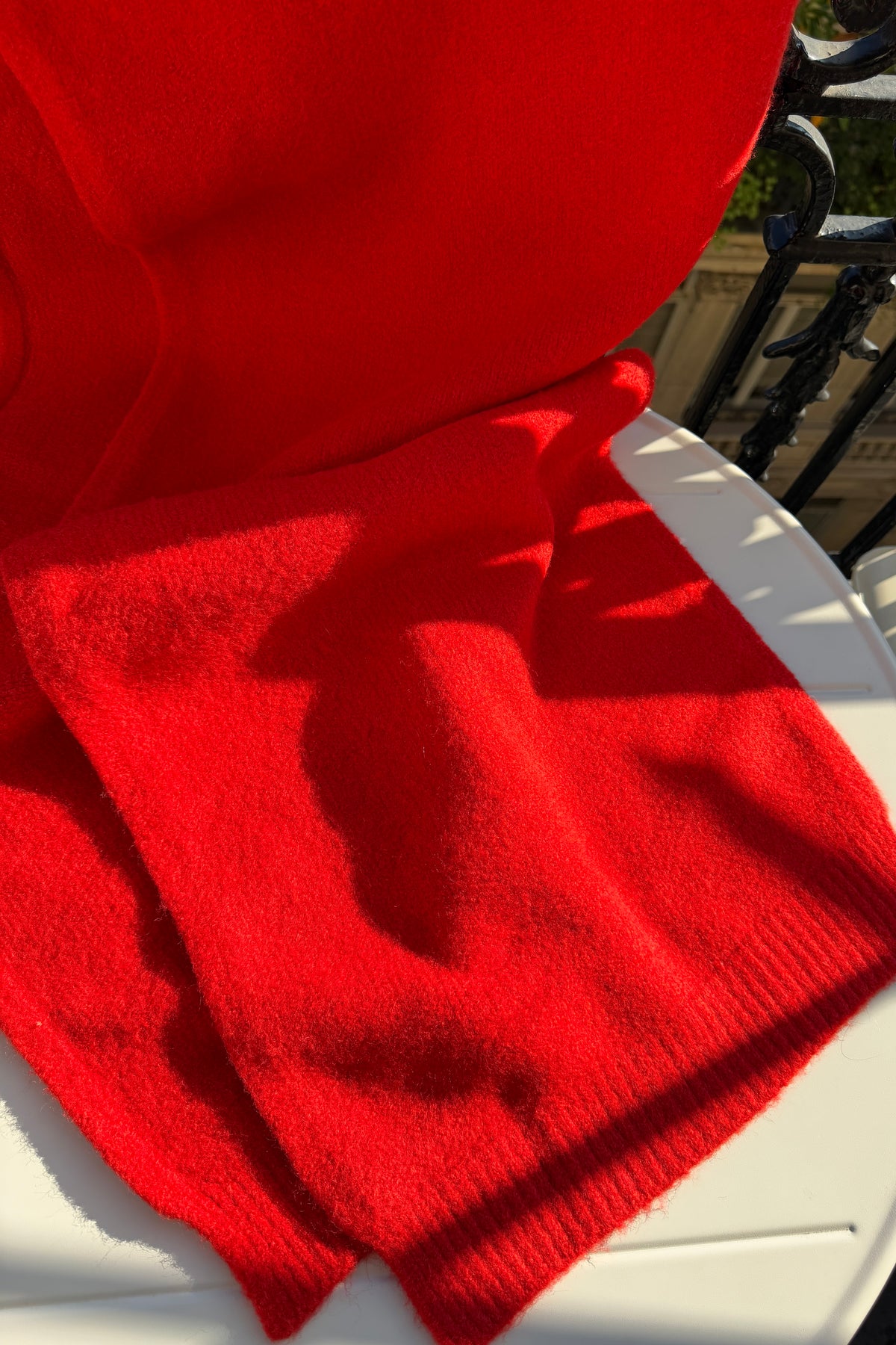 Écharpe Alysse rouge