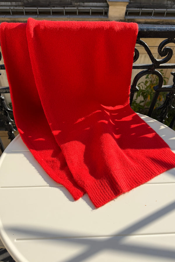 Écharpe Alysse rouge
