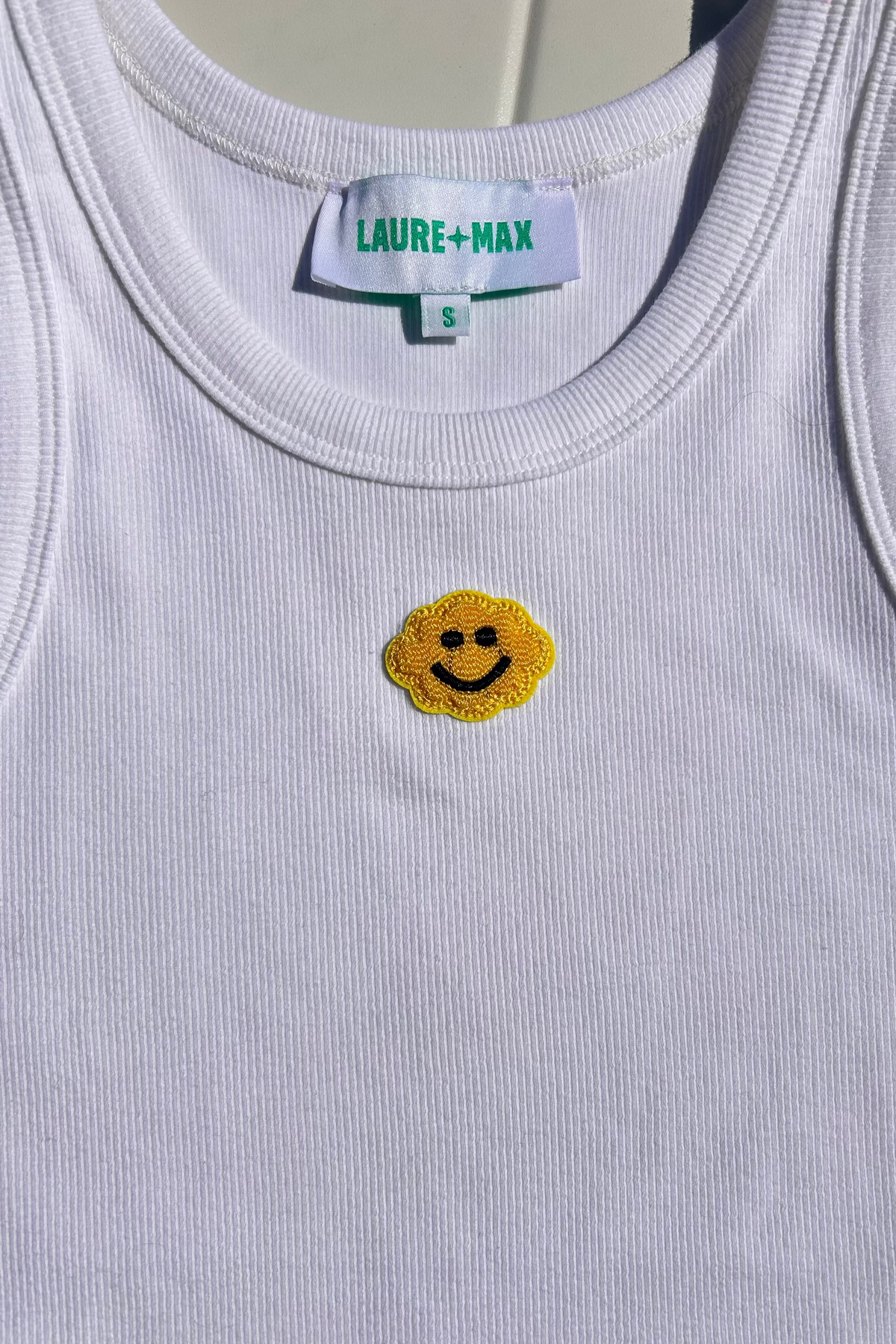 White Tiam Tank Top